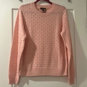 J.Crew Pointelle Sweater Size L